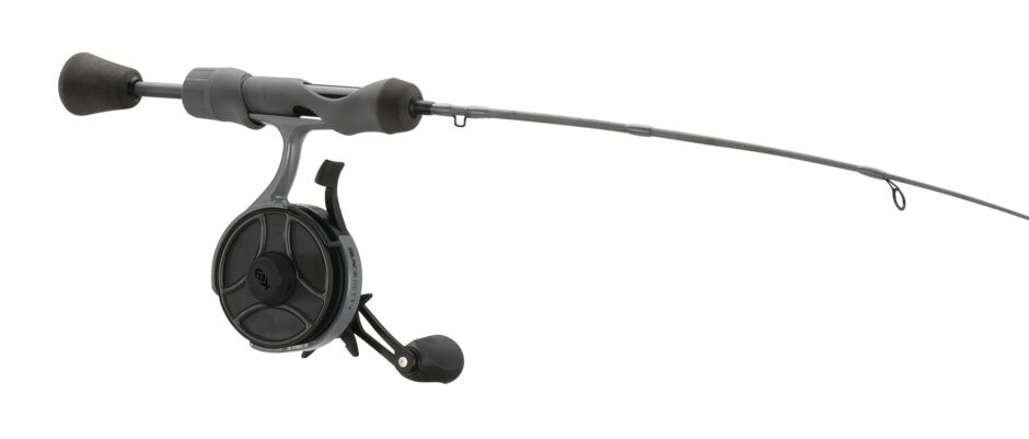 13 Fishing Left Hand Light Freefall Ghost Stealth Ice Combo, 27-In
