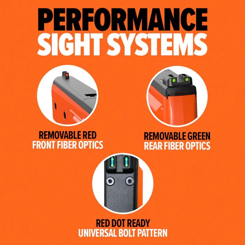 Byrna CL Safety Orange Launcher Universal Kit, 5-Rd