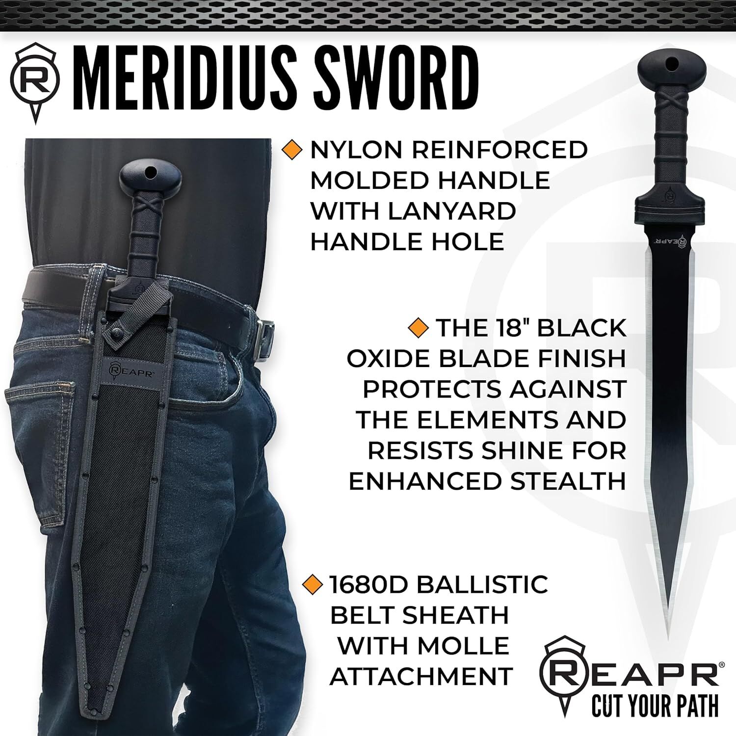 Reapr Meridius Sword, 18-In