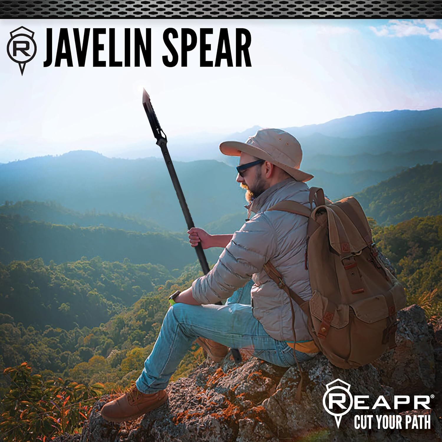 Reapr Javelin Serrated Spear, 8-In