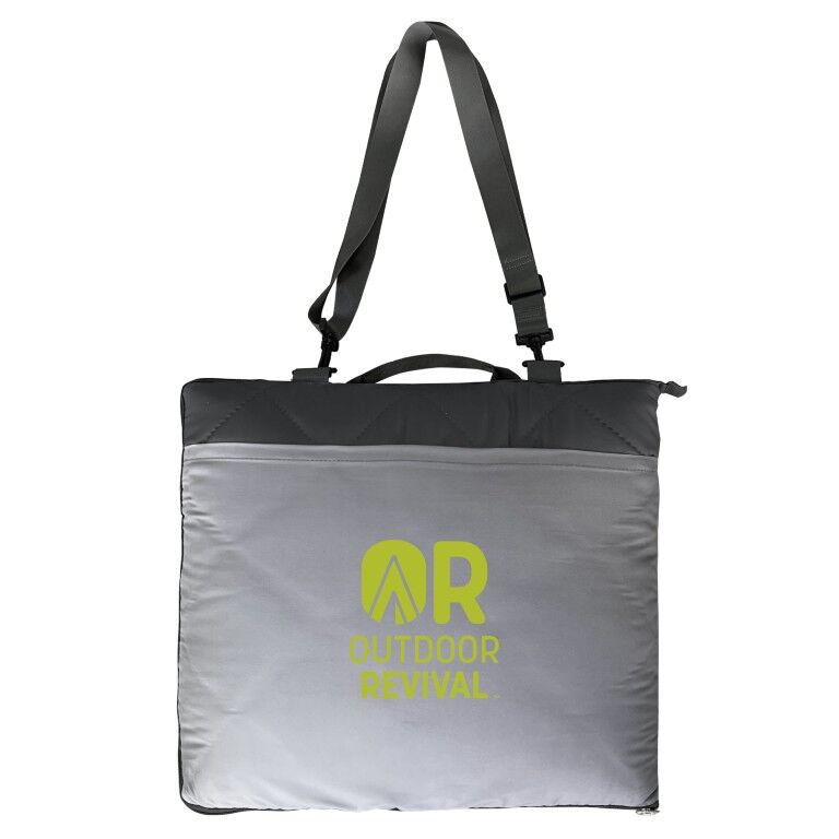 Outdoor Revival Gray Outdoor Picnic Blanket