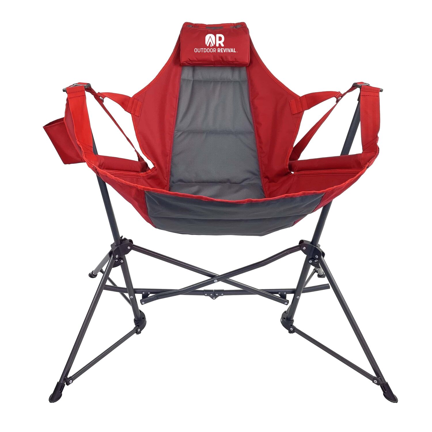Outdoor Revival Red Hammock Chair