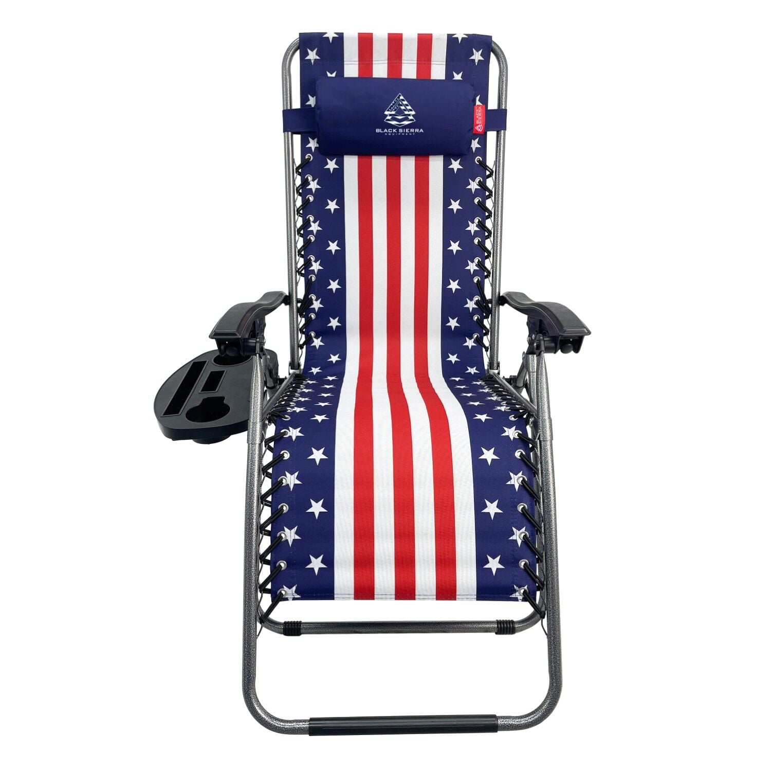 Black Sierra Stars & Stripes Everyday Zero Gravity Chair