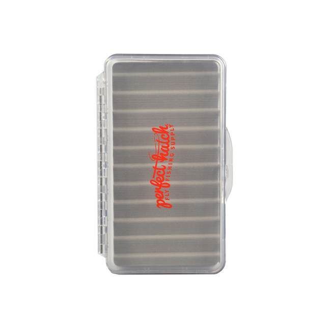 best fly fishing tackle box 4 Pcs Mini Waterproof Organizer picked by top fly fishing guides Perfect Hatch Medium Ripple Foam
