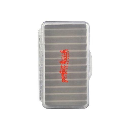 best fly fishing tackle box 4 Pcs Mini Waterproof Organizer picked by top fly fishing guides Perfect Hatch Medium Ripple Foam
