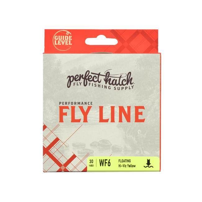 Perfect Hatch Hi Viz Yellow Floating Performance Fly Line, 6-Wt