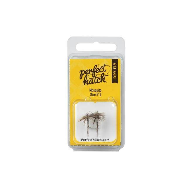Perfect Hatch Dry Mosquito Fly Hook, Size 12