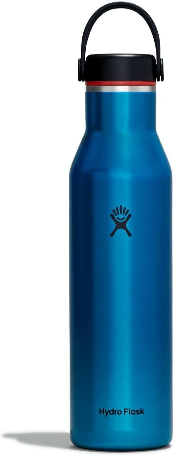 Hydro Flask Lightweight Standard Mouth Bottle with Flex Cap, 21 oz.