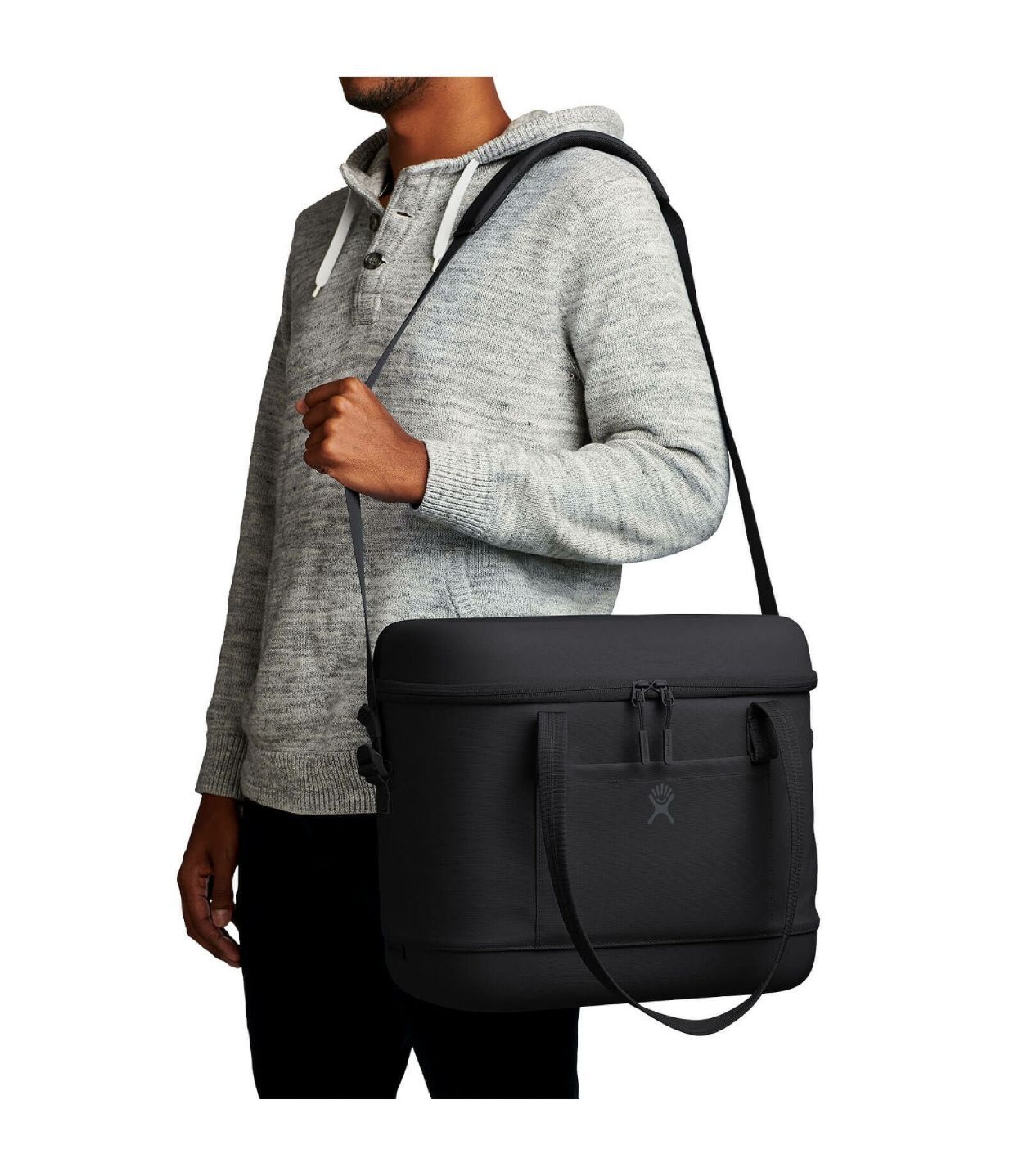 Hydro Flask Black Carry Out Soft Cooler, 20-L