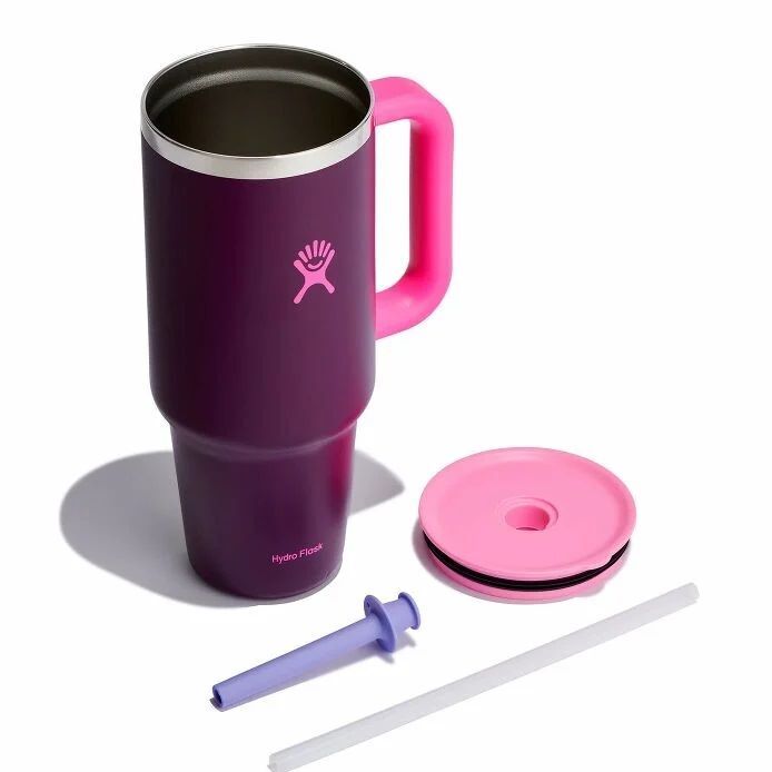 Hydroflask All Around Travel Tumbler Sugarplum, 40-Oz