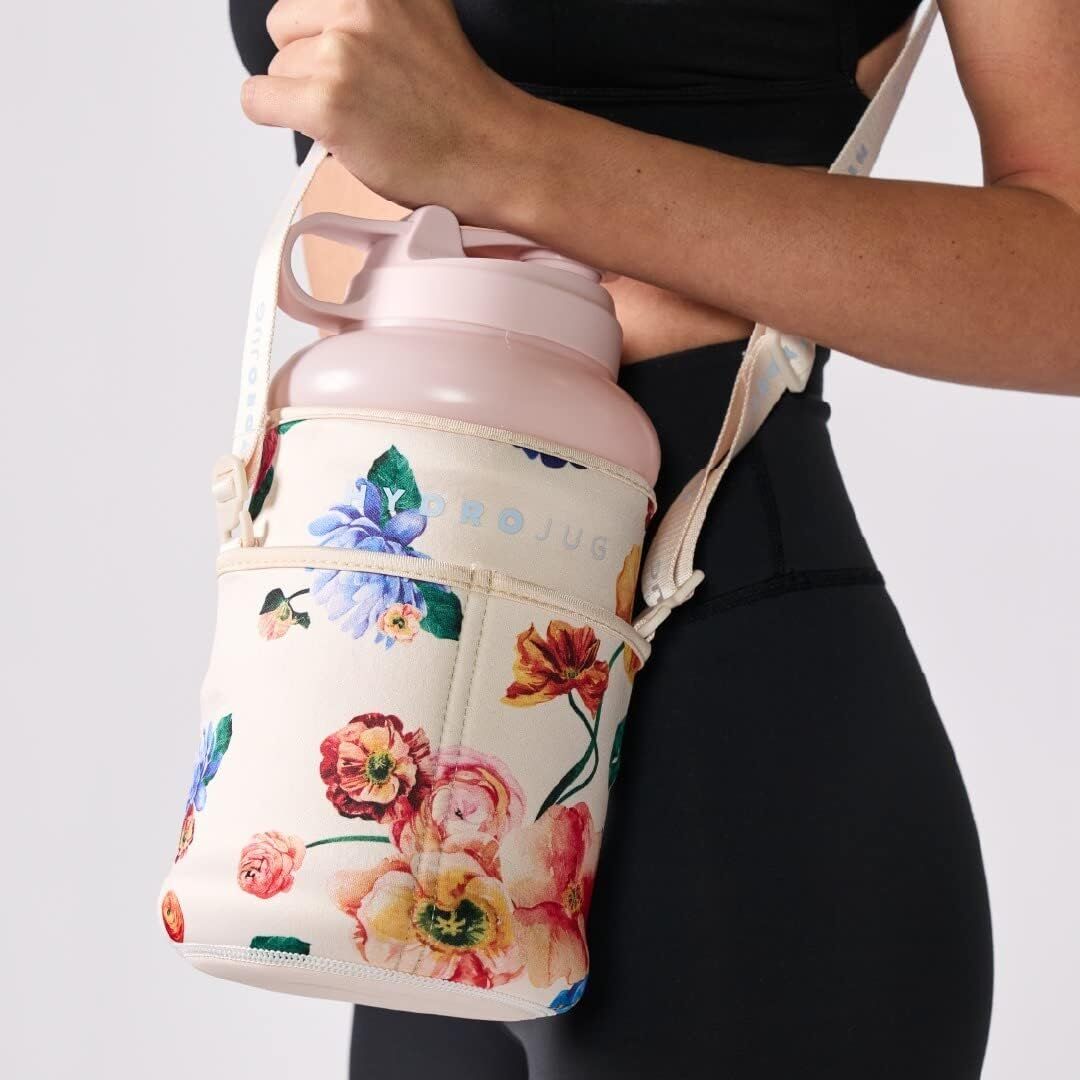 HydroJug Vintage Floral Water Bottle Sleeve
