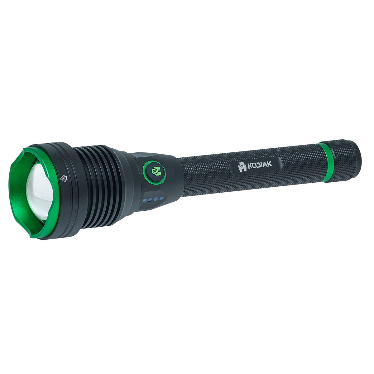 Kodiak Kraken Rechargeable Tactical Flashlight with Powerbank, 6000-Lm