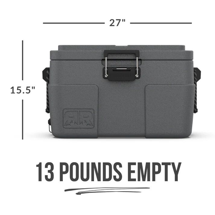 Rugged Road 65 V2 Gunmetal Gray Cooler