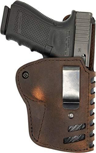 Versacarry  Compound Brown Kydex/Water Buffalo Hybrid Right Handed Sig Sauer P365 IWB Holster