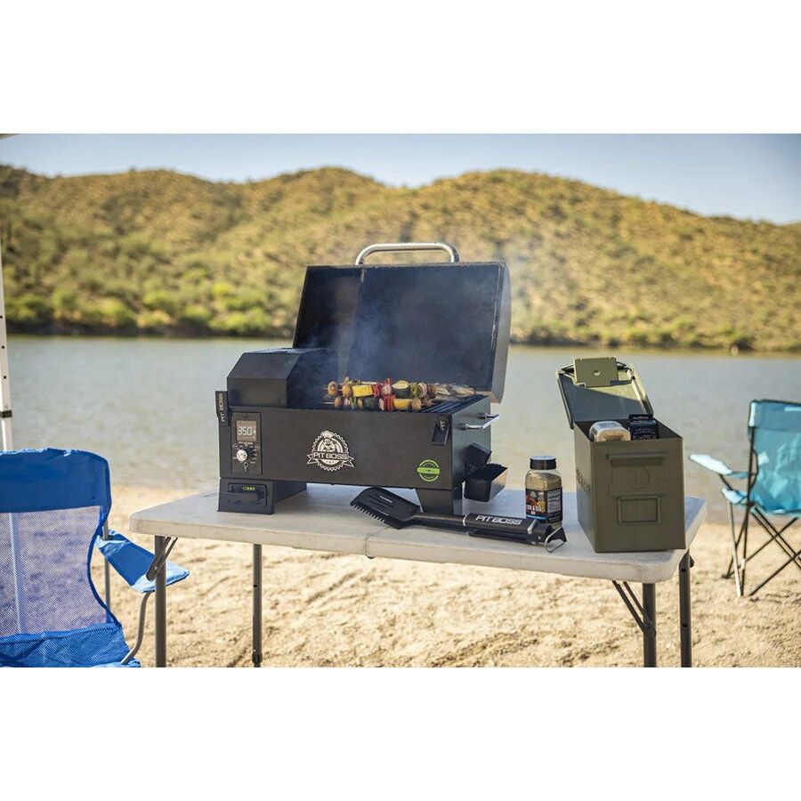 Pit Boss Portable Battery Powered Pellet Grill