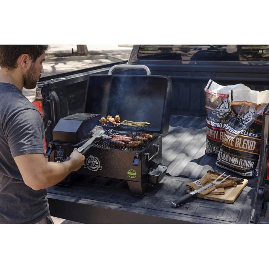 Pit Boss Portable Battery Powered Wood Pellet Grill