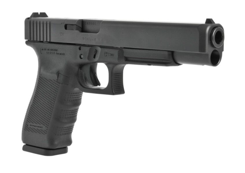 Glock 40 Gen4 MOS 10mm Full Size Pistol with Long Slide, 10-Rd