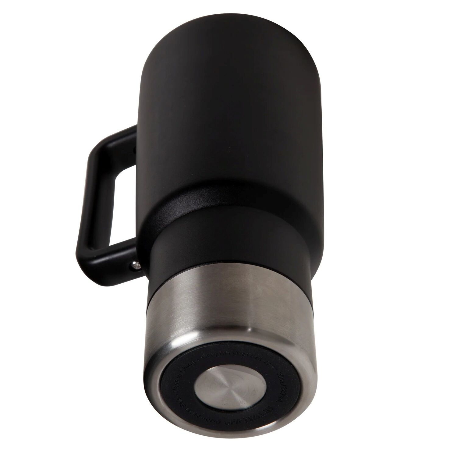 FFIFTY/FIFTY Bottles Black Tall Mug with Straw Lid, 30-Oz