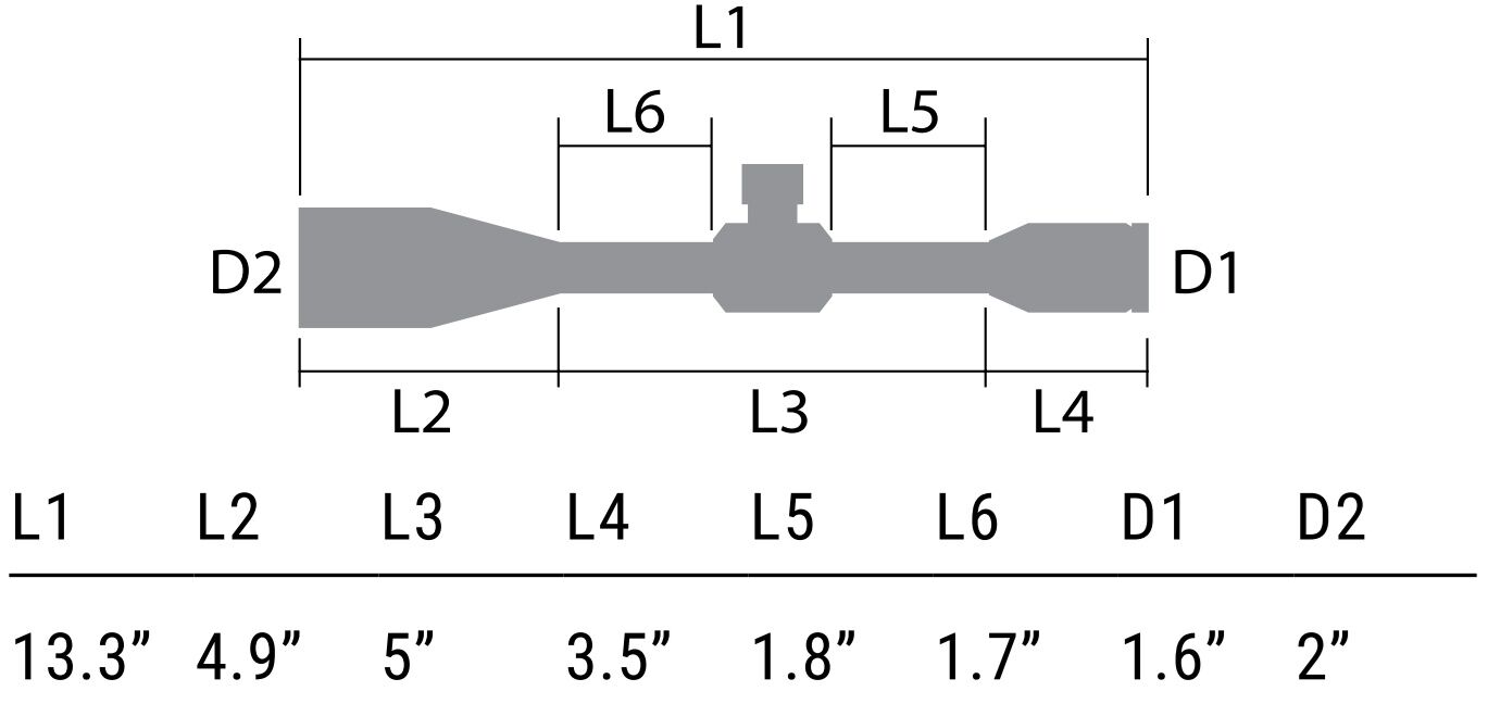 Athlon Forerunner 4.5-14x44mm Riflescope