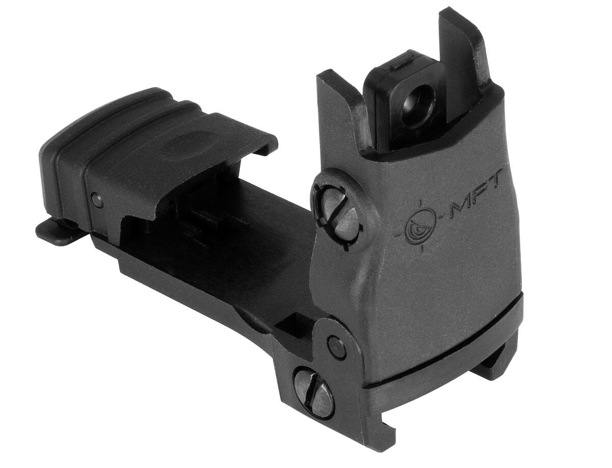 Mission First Tactical Polymer Picatinny Flip Up Rear Sight