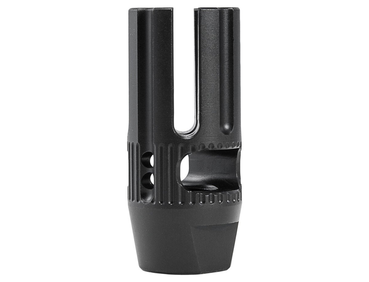 Mission First Tactical EvolV 4 Prong Side Port 5.56/.223 Caliber Muzzle Brake/Compensator Hybrid