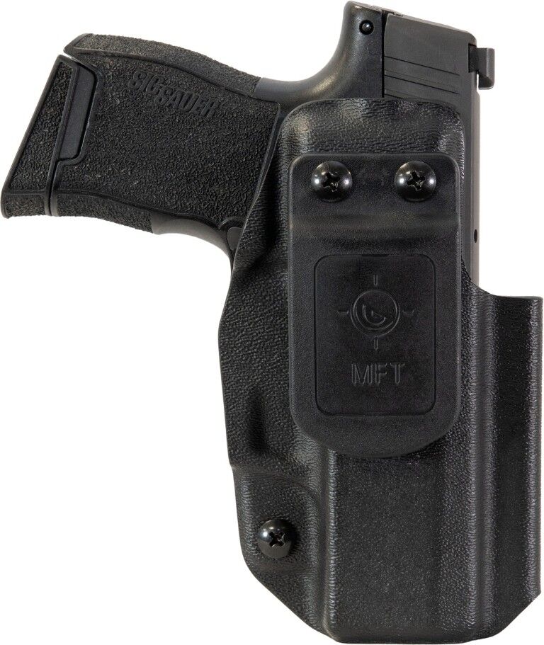Mission First Tactical Black Boltaron Ambidextrous Sig Sauer P365 Ultra Low-Ride AIWB Holster