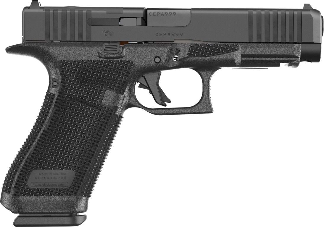 Glock G17 Gen6 9mm Full Size Optics Ready Pistol, 17 rd.