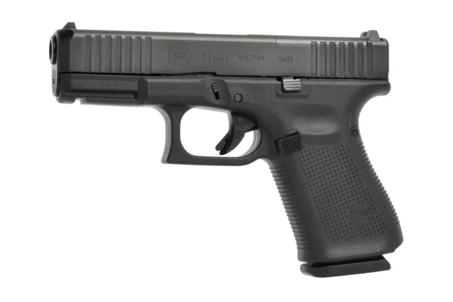 Glock G19 Gen5 MOS 9x19-mm Pistol, 15-Rd