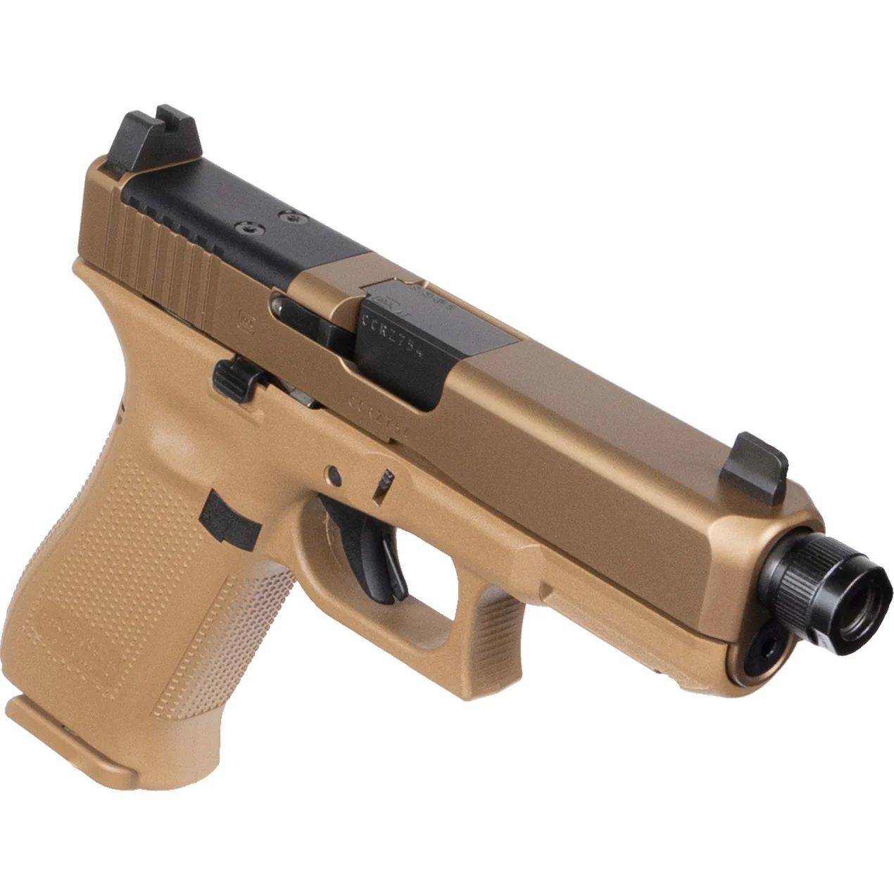 Glock 19X MOS 9mm Full Size Pistol with Threaded Barrel, 19-Rd