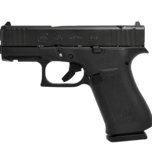 Glock G43X MOS 9mm Optics Ready Pistol, 10Rd