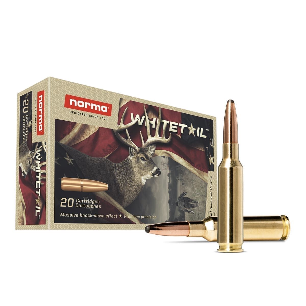 Norma Whitetail 6.5 Creedmoor, 140 Grain, 20-Rd