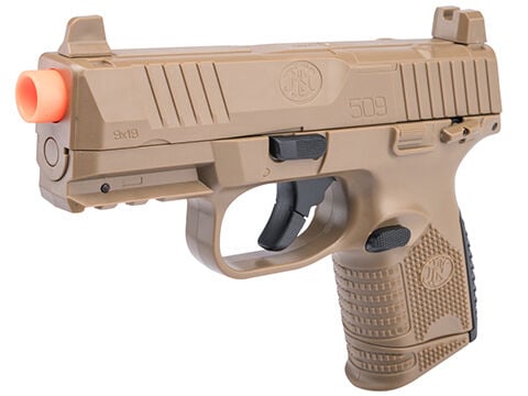 SoftAir FN Licensed Dark Earth 509 Compact MRD Airsoft Spring Pistol