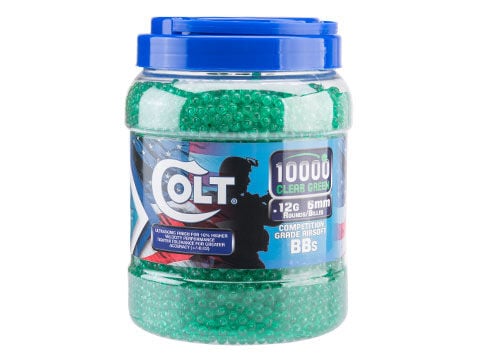 SoftAir Colt Competition Grade 6 mm., 0.12 g. BBs, 10000-Ct