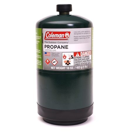 Coleman Propane Fuel Bottle, 16-Oz
