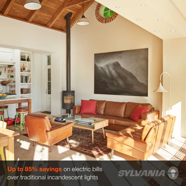 Sylvania R20 Flood LED Light Bulb, 50-W, 2-Pk