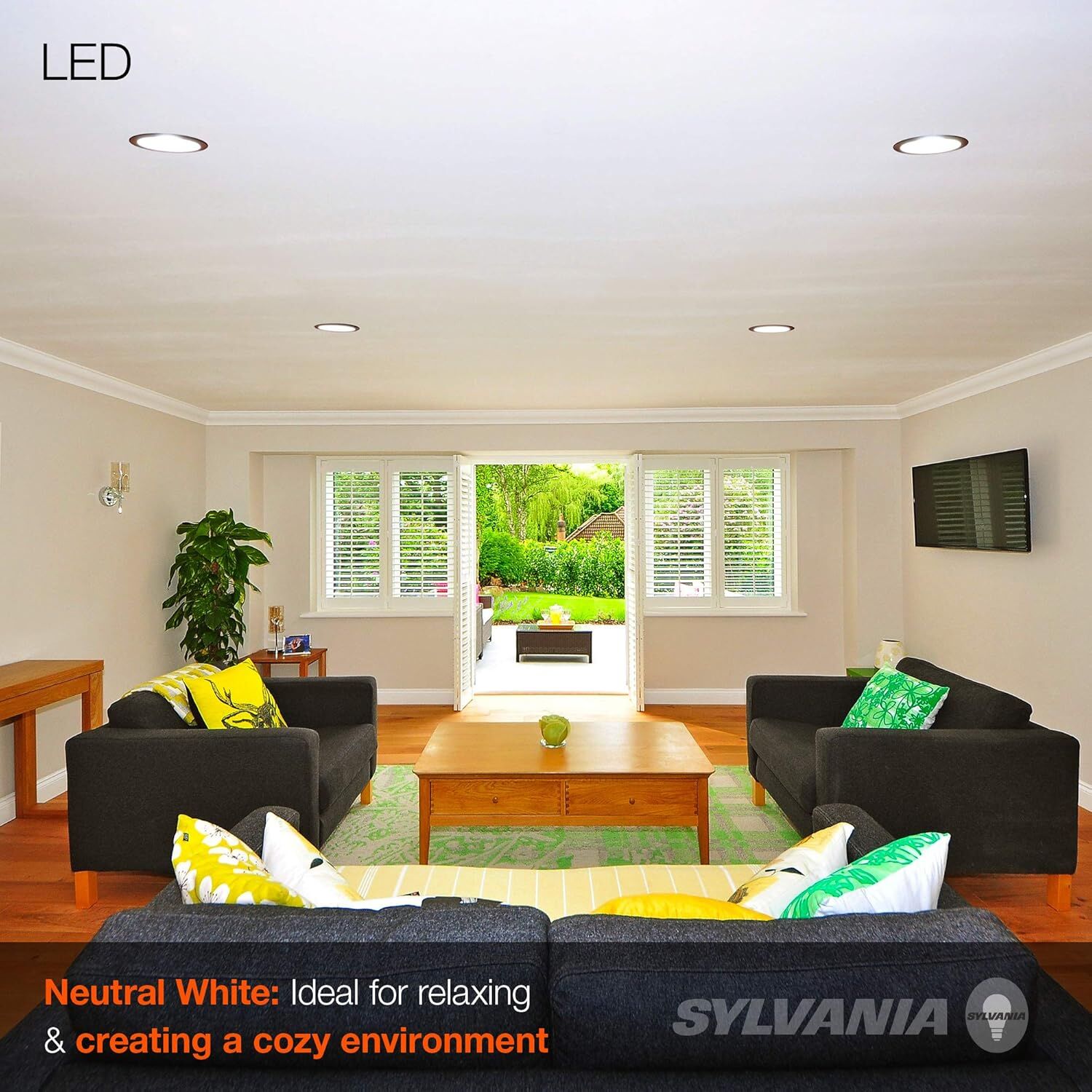 Sylvania LED Flood Light Bulb, 65-W