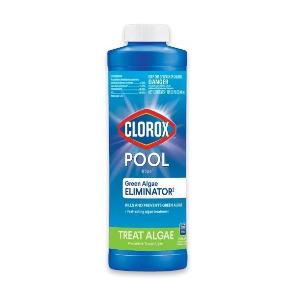 Clorox Pool & Spa Green Algae Eliminator2, 32-Oz