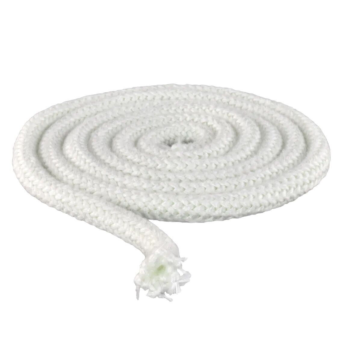 Imperial White Fiberglass Gasket Rope, 5/8-In x 6-In