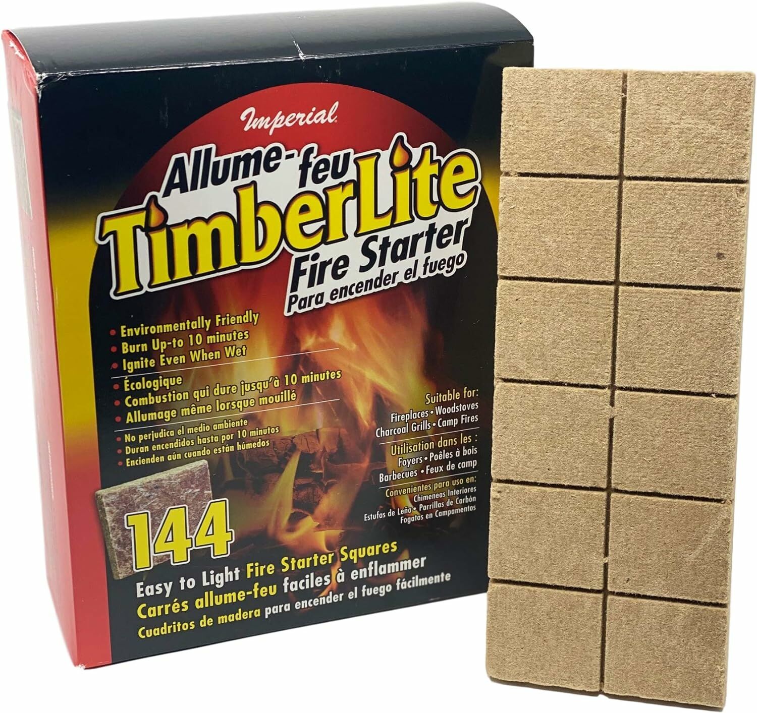 Imperial Timberlite Fire Starter, 144-Pk