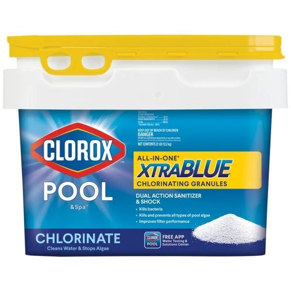 Clorox Pool & Spa All-in-One XtraBlue Chlorinating Granules, 6-Lb