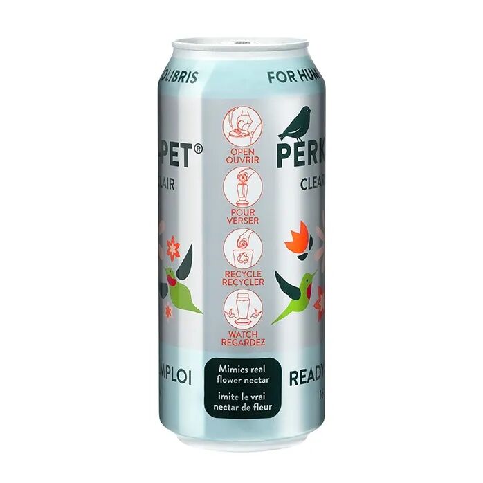 Perky-Pet Ready-To-Use Clear Hummingbird Nectar, 16-Oz, 4-Pk