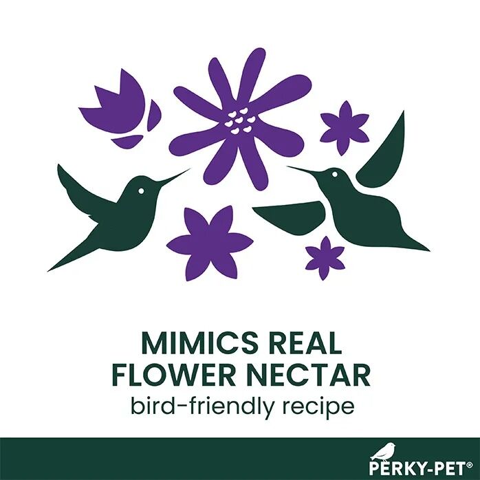 Perky-Pet Ready-To-Use Red Hummingbird Nectar, 16-Oz, 4-Pk