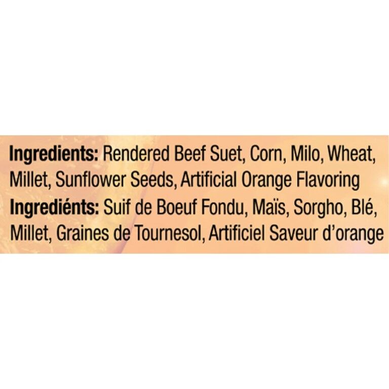 Heath Orange Burst High Energy Suet Cake, 11.25-Oz