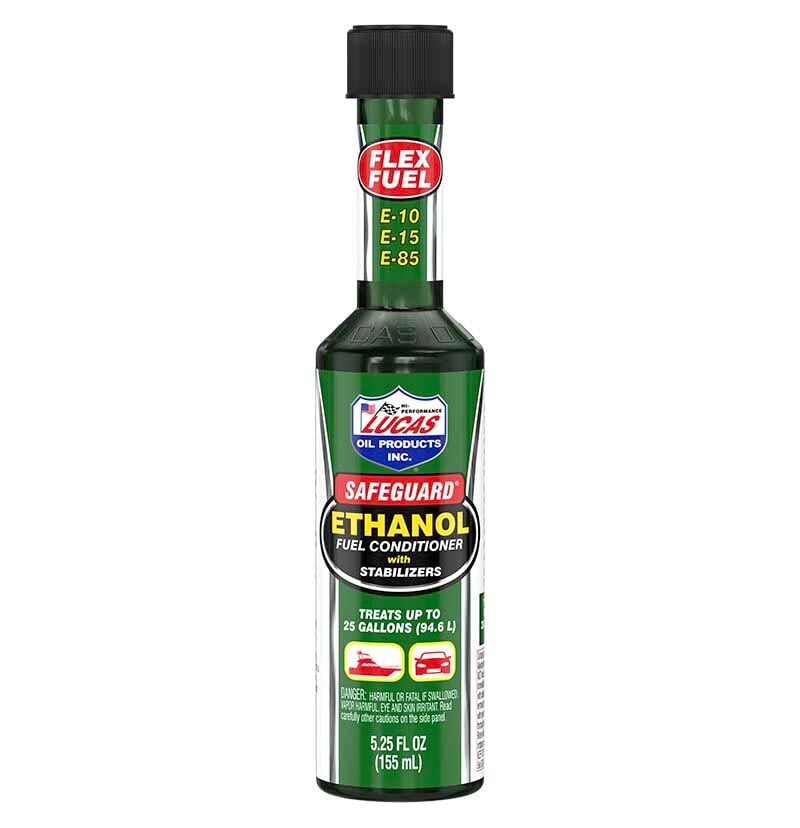 Lucas Oil Safeguard Ethanol Fuel Conditioner with Stabilizers, 5.25-Oz