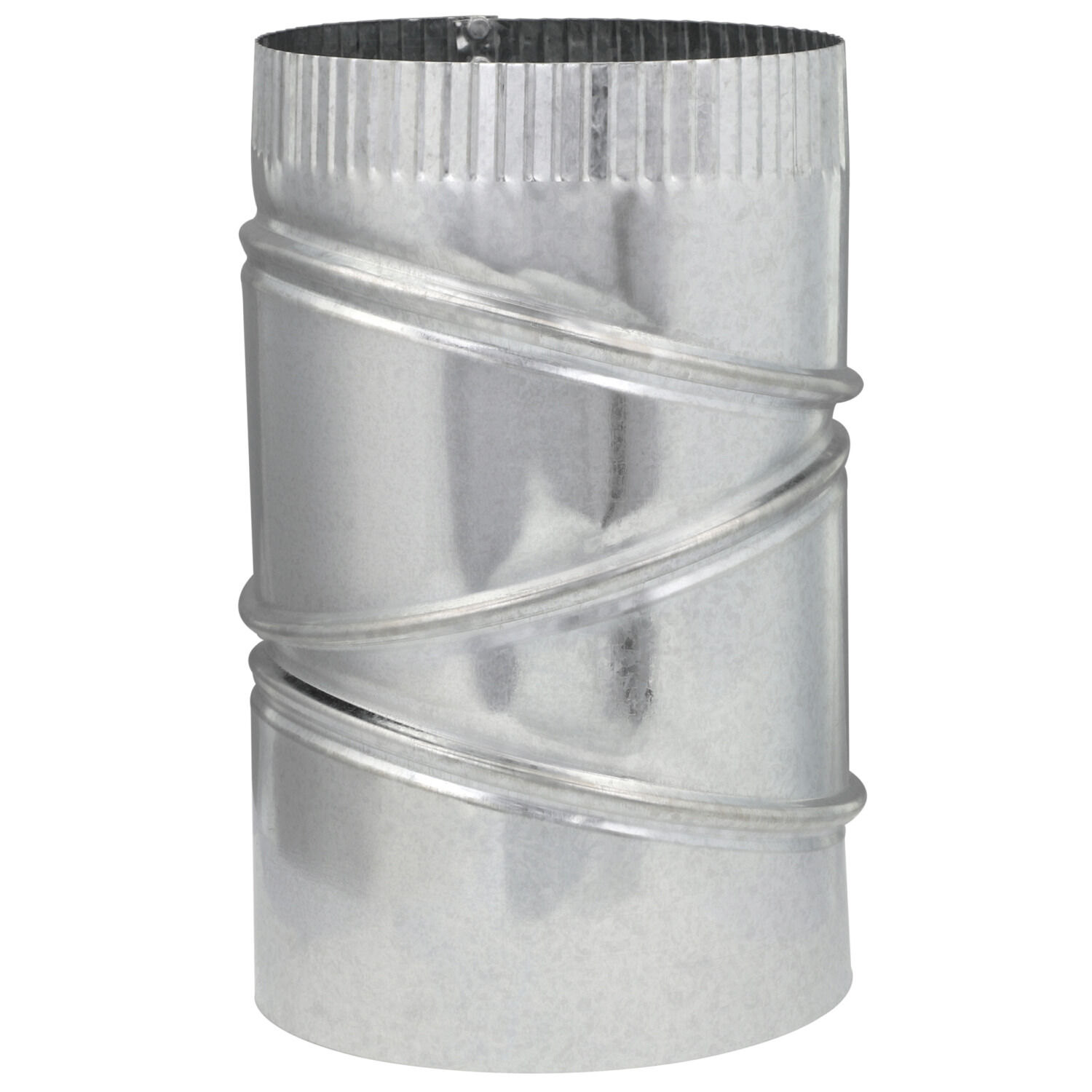 Imperial Adjustable 90° Stovepipe Elbow, 30 Gauge, 6-In