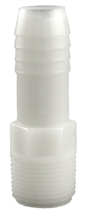 Boshart Industries Nylon Adapter, 3/4-In MPT x 3/4-In Insert