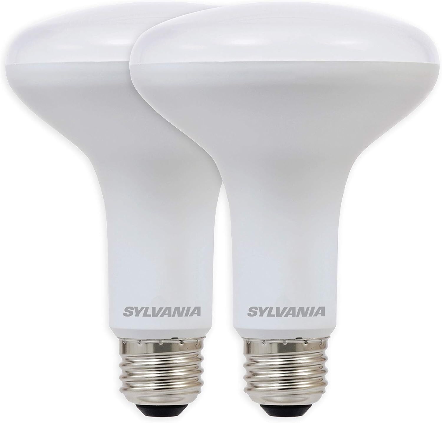 Sylvania BR30 9 Watt Soft White Dimmable LED Flood Light Bulb, 2-Pk