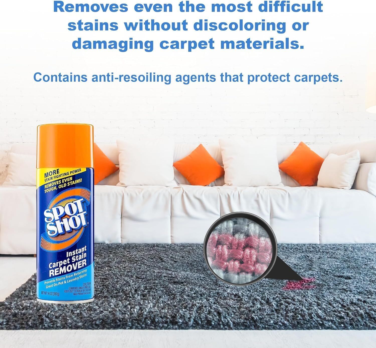 Spot Shot Instant Carpet Stain Remover, 14-Oz