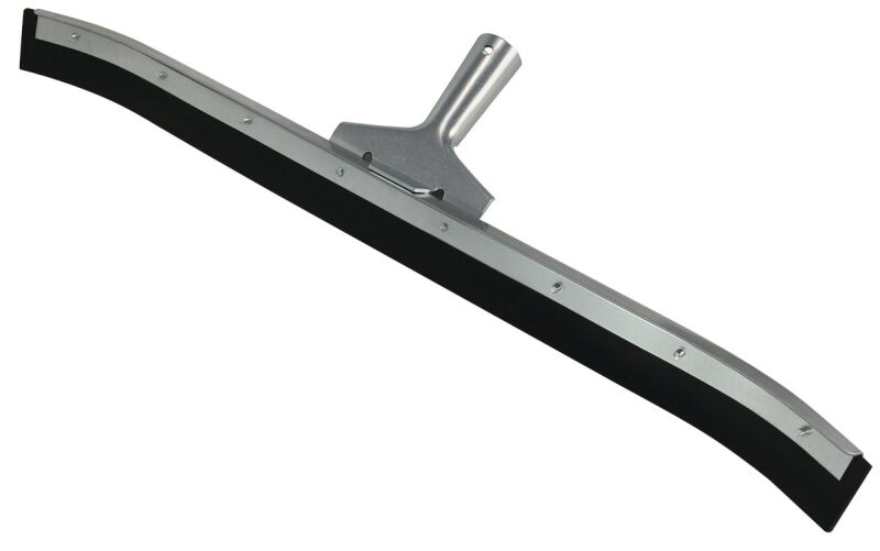 Unger Professional AquaDozer Curved EPDM Rubber Floor Squeegee, 24-In