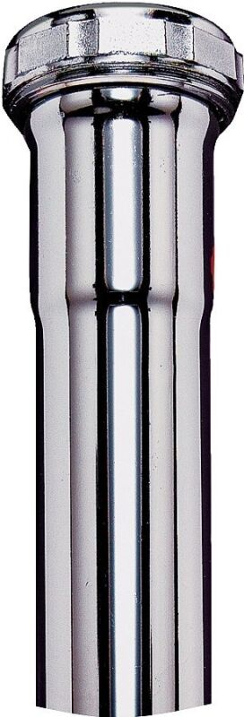 Plumb Pak Brass Slip-Joint Pipe Extension tube, 1 1/4-In x 6-In